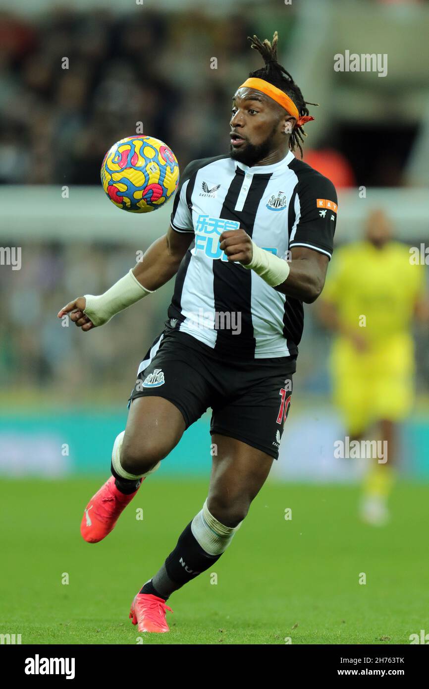 ALLAN SAINT-MAXIMIN, NEWCASTLE UNITED FC, 2021 Foto Stock