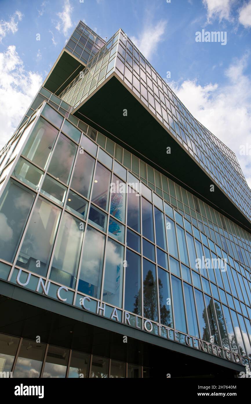 Il DuBois Centre presso il campus UNC Charlotte Center City. Foto Stock