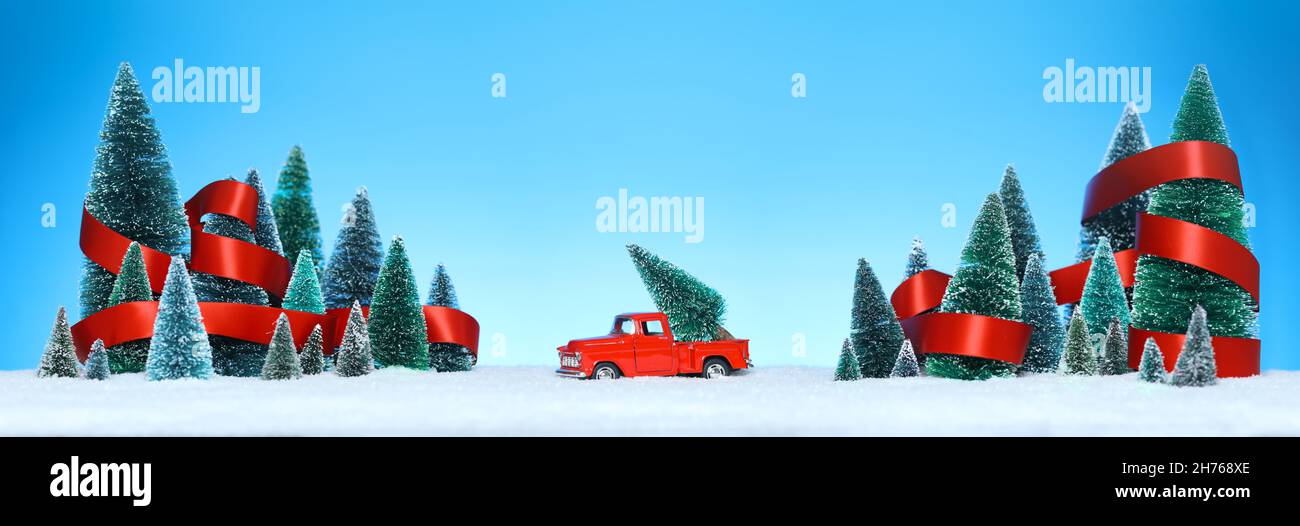 Come portare a casa un albero di Natale legato alla tua auto, SUV o
