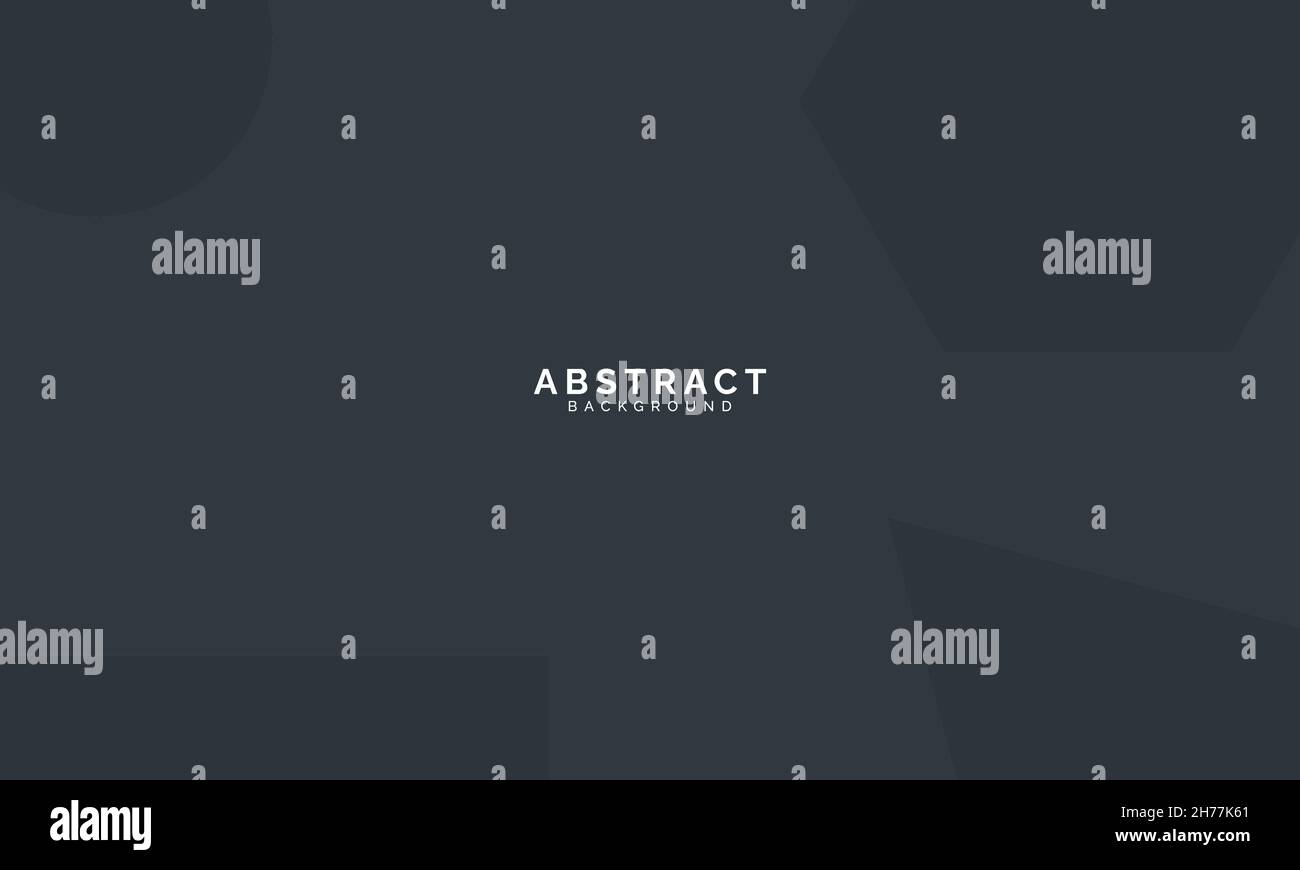 Riquadro sfondo scuro cerchio esagonale triangolo nero Illustrazione Vettoriale