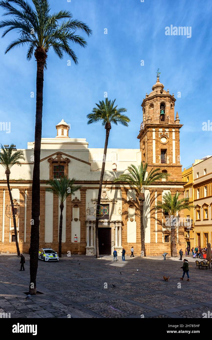 Iglesia de Santiago Apostol, Cádiz / Chiesa di Santiago Apostol Foto Stock