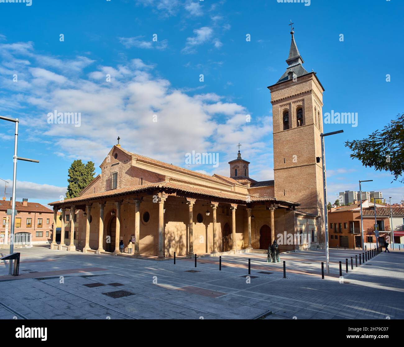 Co-cattedrale di Santa Maria. Guadalajara, Spagna. Foto Stock