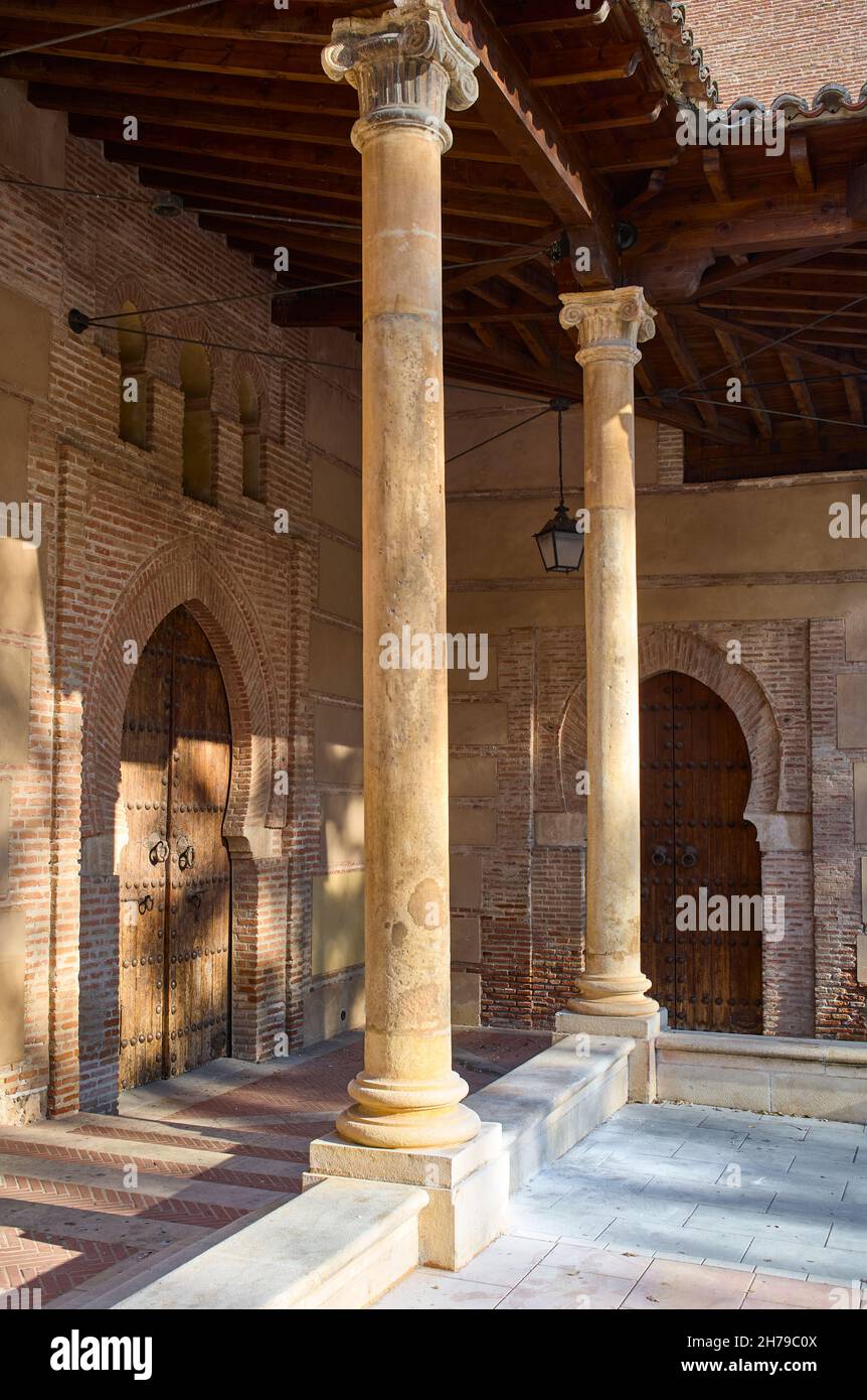 Co-cattedrale di Santa Maria. Guadalajara, Spagna. Foto Stock