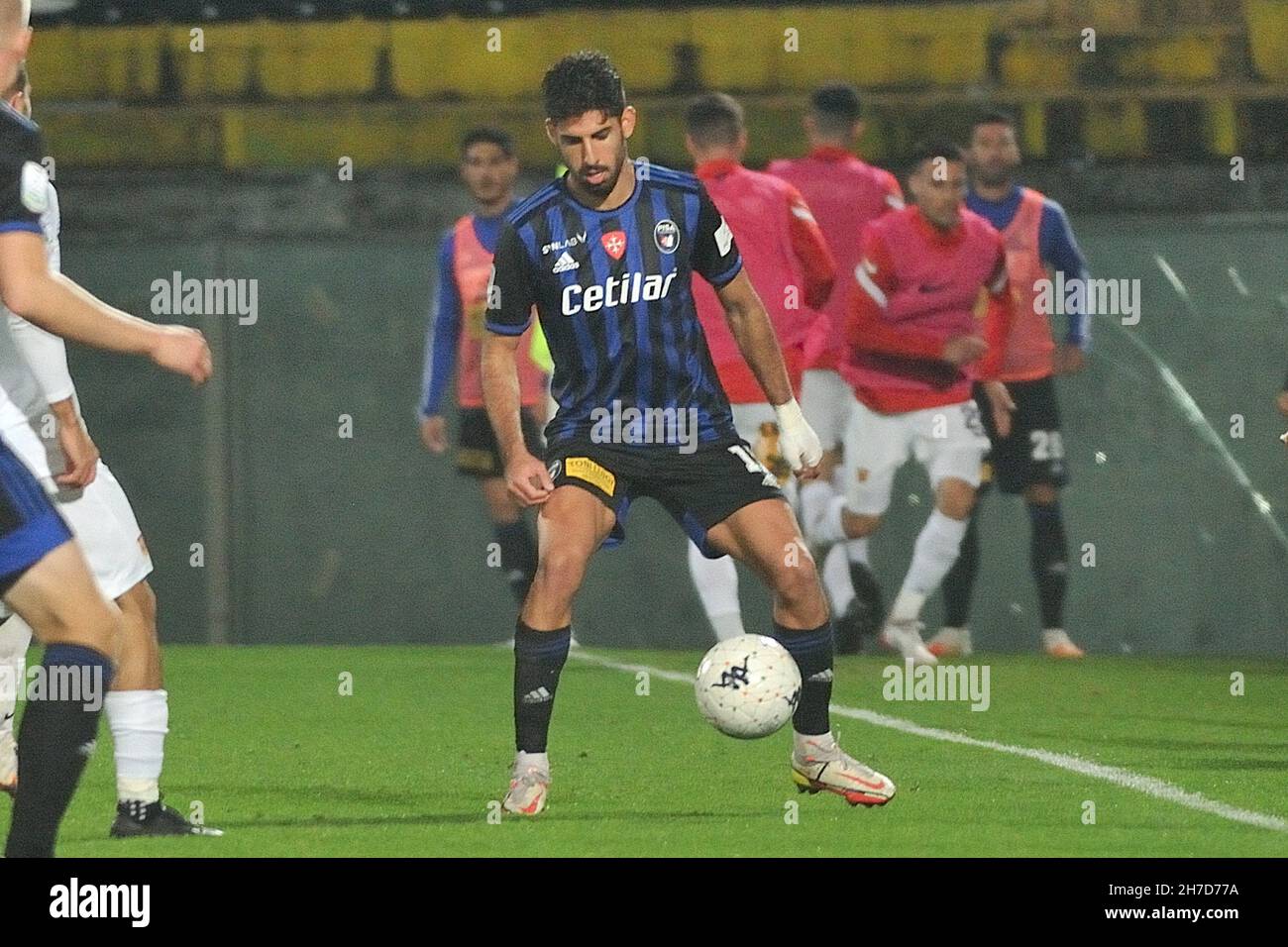 Arena Garibaldi, Pisa, Italia, 21 novembre 2021, Yonatan Cohen (Pisa) durante AC Pisa vs Benevento Calcio - Campionato Italiano di Calcio BKT Foto Stock