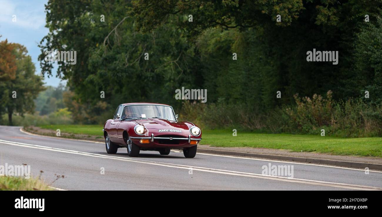 Jaguar 1969 e Type Foto Stock