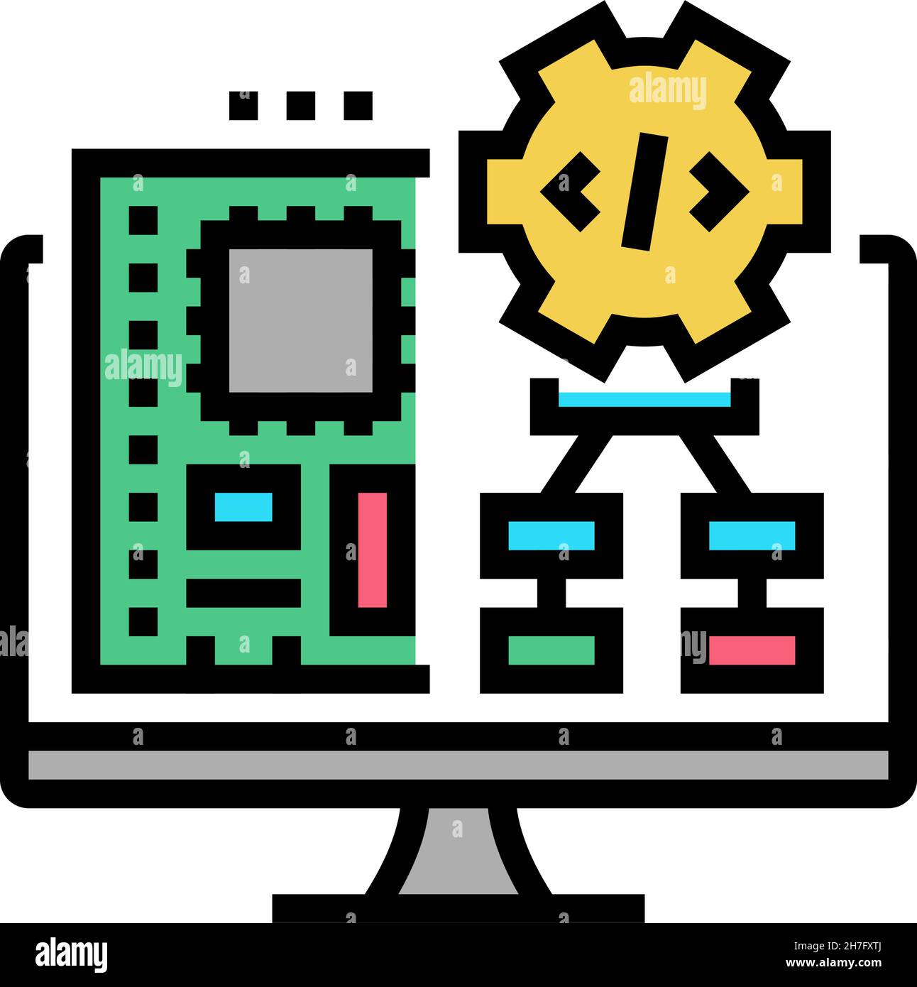 Software incorporato Immagini Vettoriali Stock - Alamy