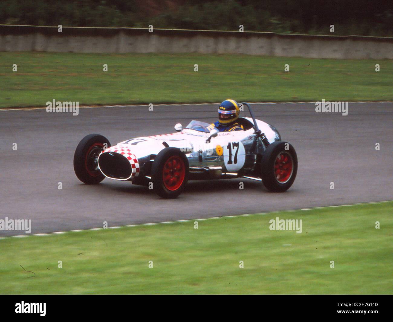 R Tolehurst Gemini Mk II Formula Junior in occasione di una gara classica al Donington Park, Leics, il 20 luglio 1980 Foto Stock