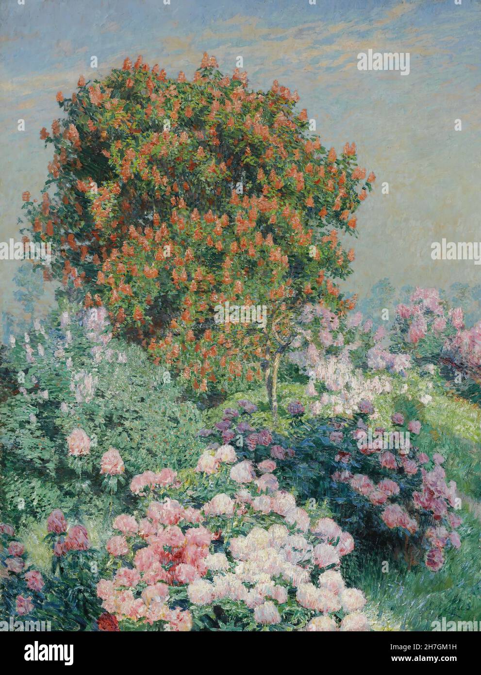 Emile Claus - Flowegarden Villa Zonneschijn - Astene Foto Stock