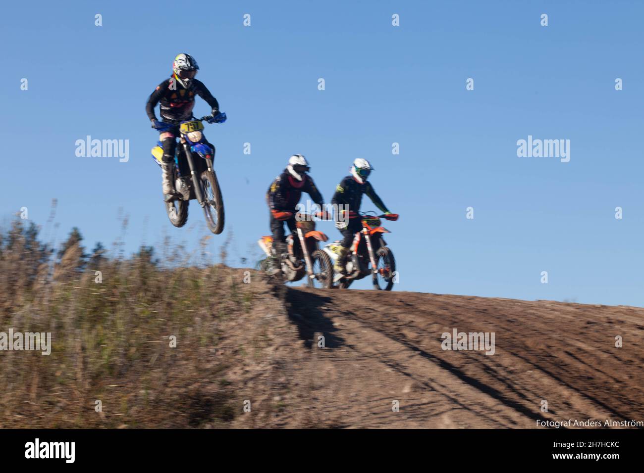 motorcross speedsters Foto Stock