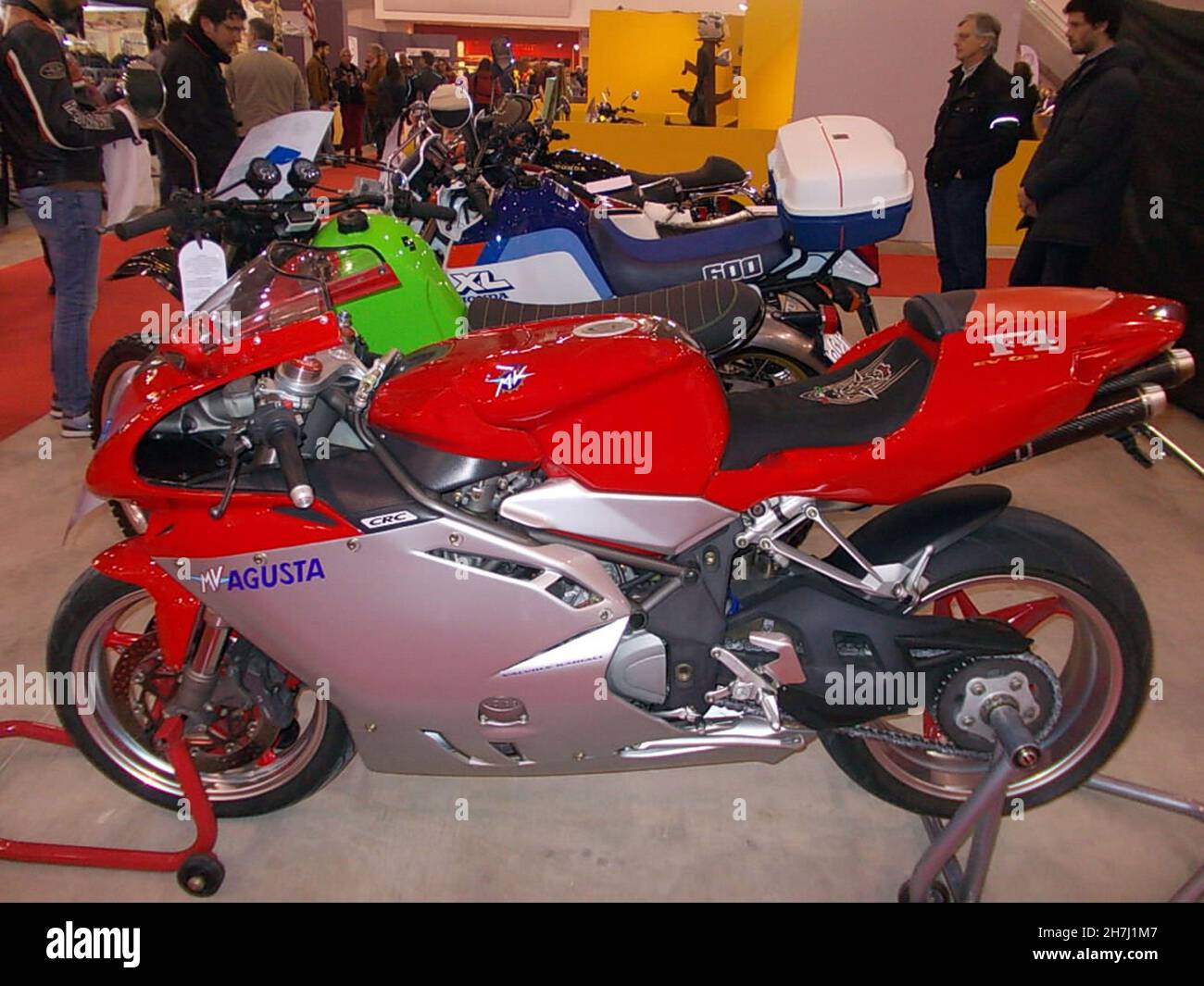 Moto da corsa italiana: MV Agusta F4 Serie Oro (1999) Foto Stock