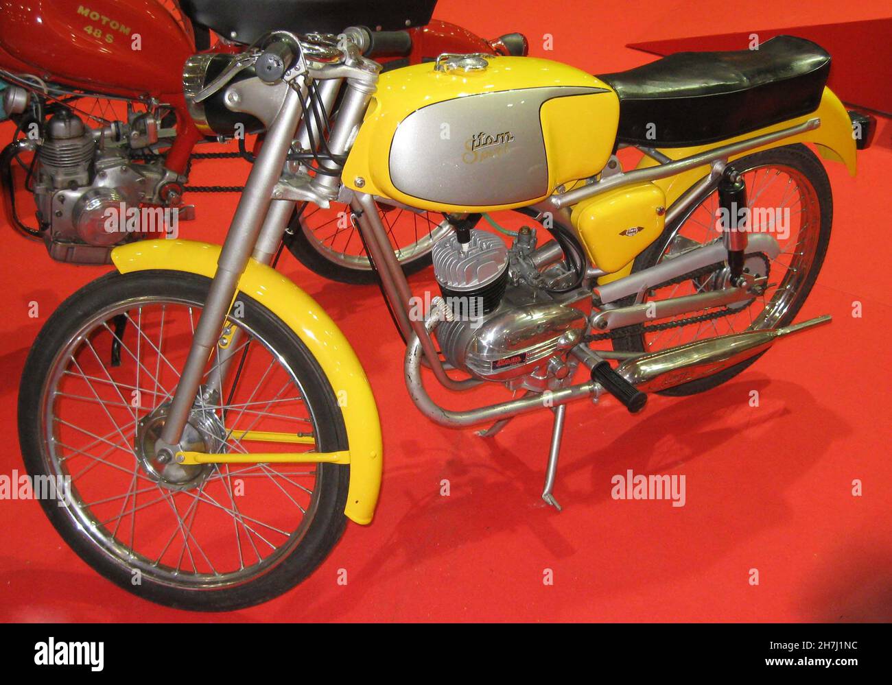 Italian Classic Bike: ITOM 50 Astor Sport 1965 Foto Stock