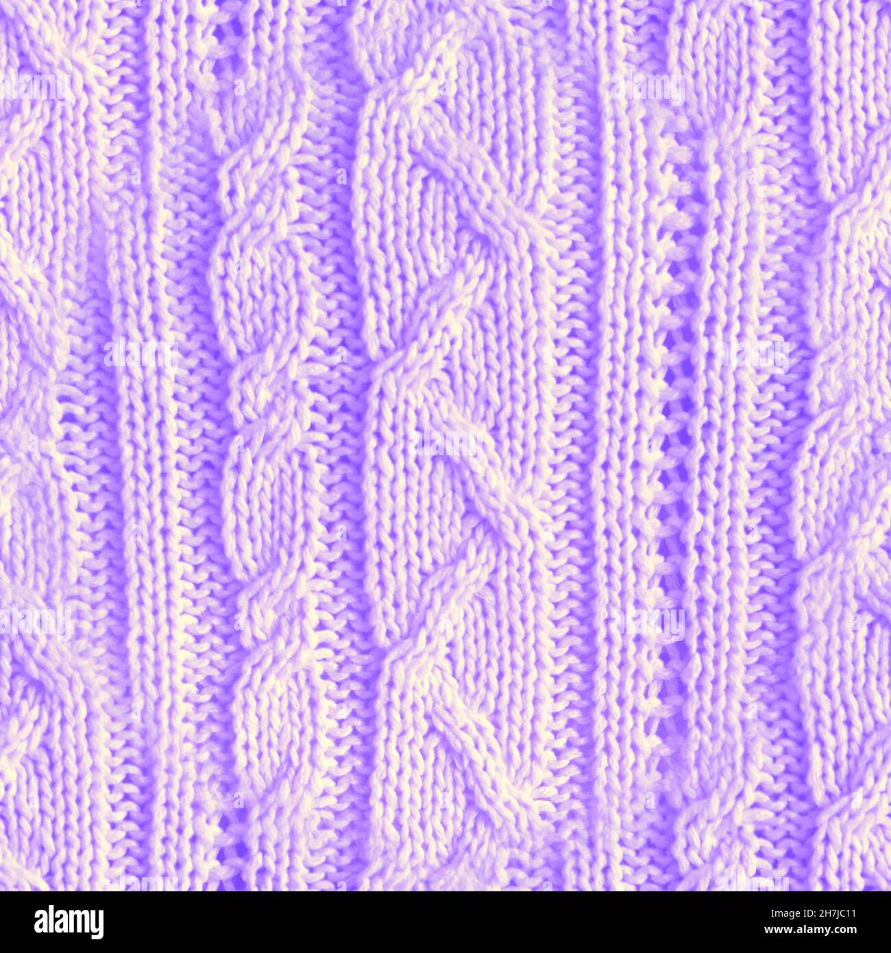 Trama del ponticello. Grunge Wool Pattern. Viola Foto Stock