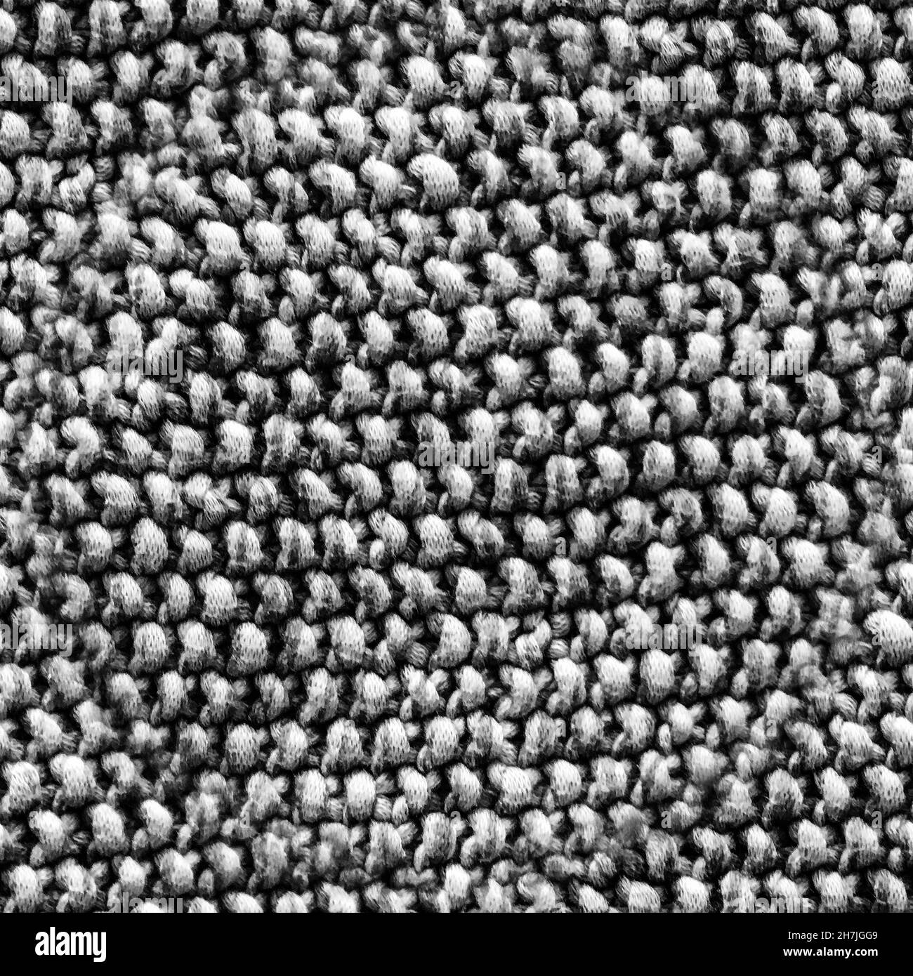 Lavorazione a maglia nera senza cuciture. Jacquard Natale Foto Stock