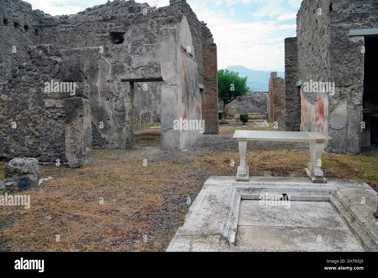 Pompei, Campania, Italia Foto Stock