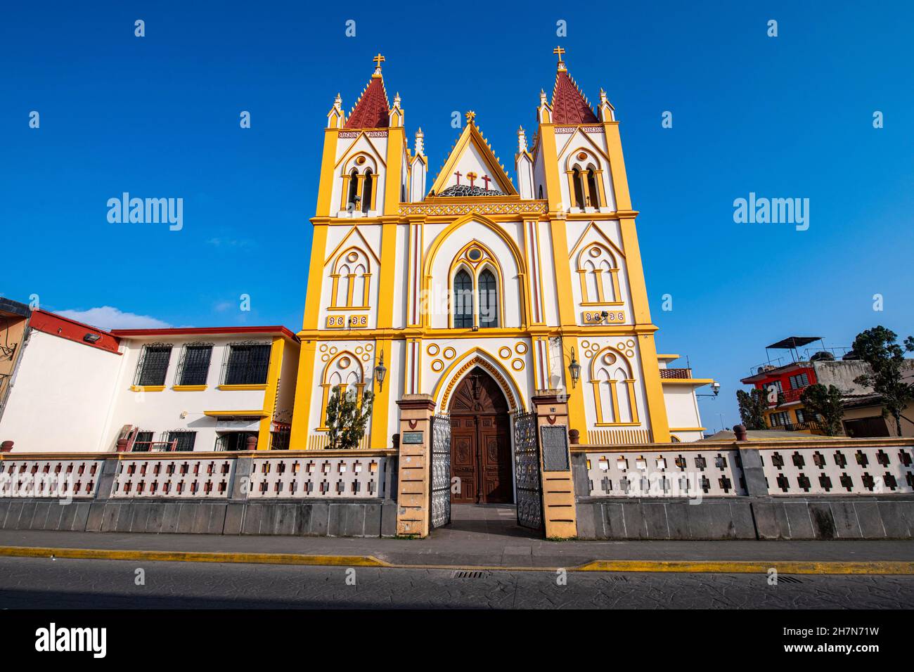 Villaggio magico, Veracruz, Messico Foto Stock