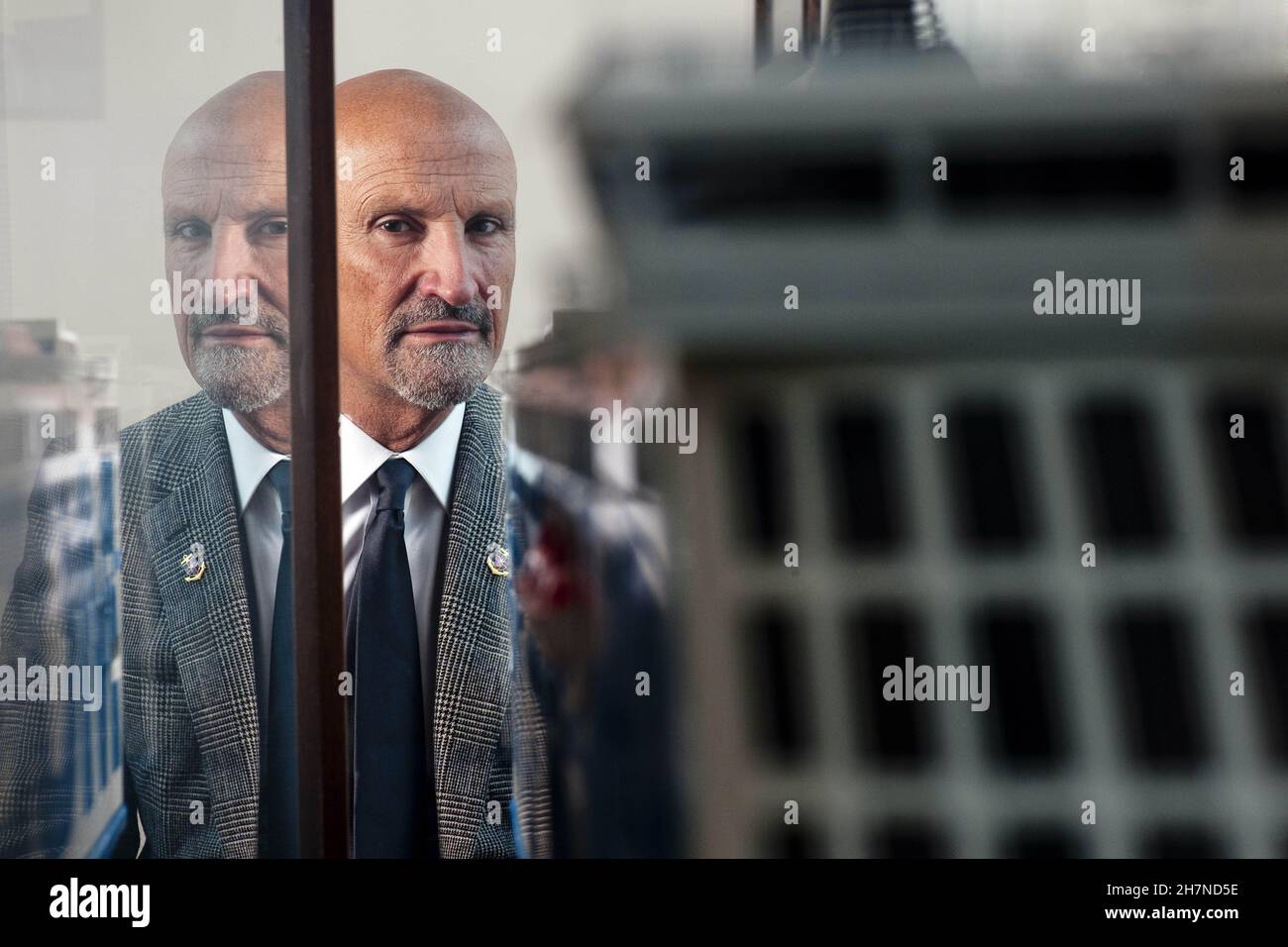 Vincenzo Onorato è armatore italiano. Presidente di Moby Lines, Tirrenia e Toremar. Responsabile del Mascalzone Latino Sailing Team che si trova nella fa Foto Stock