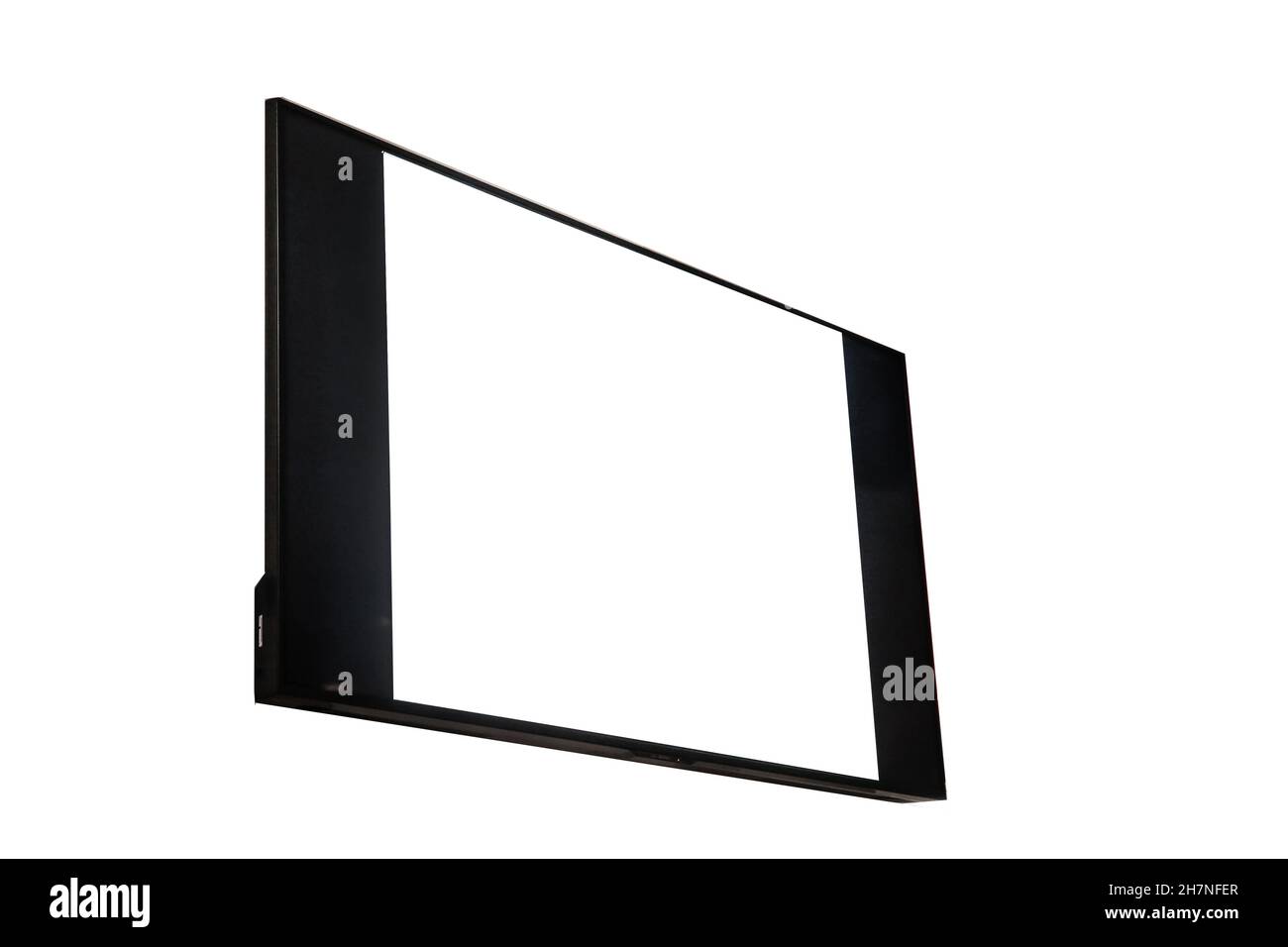 Spazio vuoto della piastra bianca per il testo e lo sfondo di esempio dello spazio di copia del modello di progetto. Foto Stock