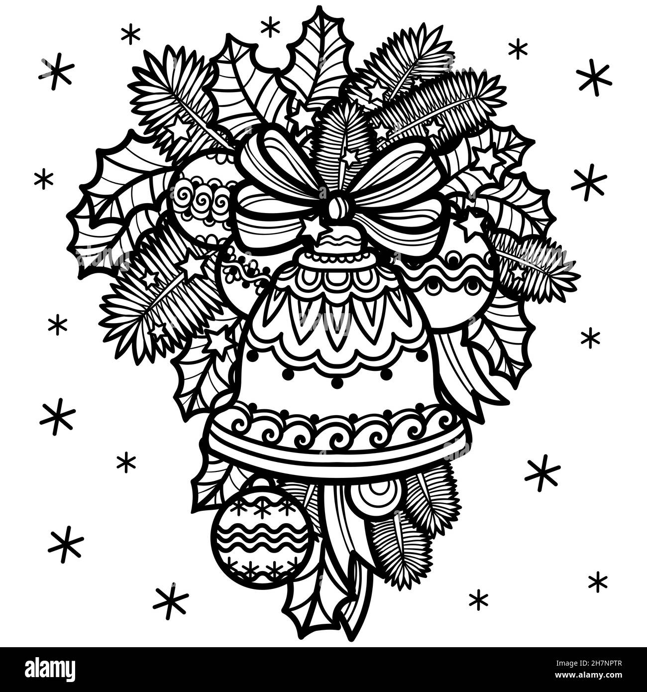 immagini natale in bianco e nero