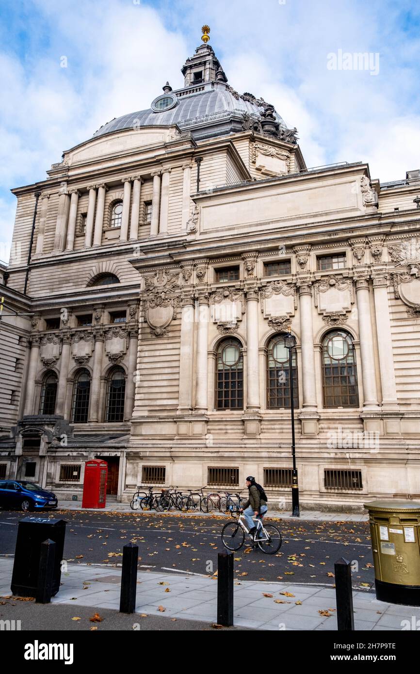 Victoria London Inghilterra UK, novembre 21 2021, Methodist Central Hall Victoria Street Londra Foto Stock