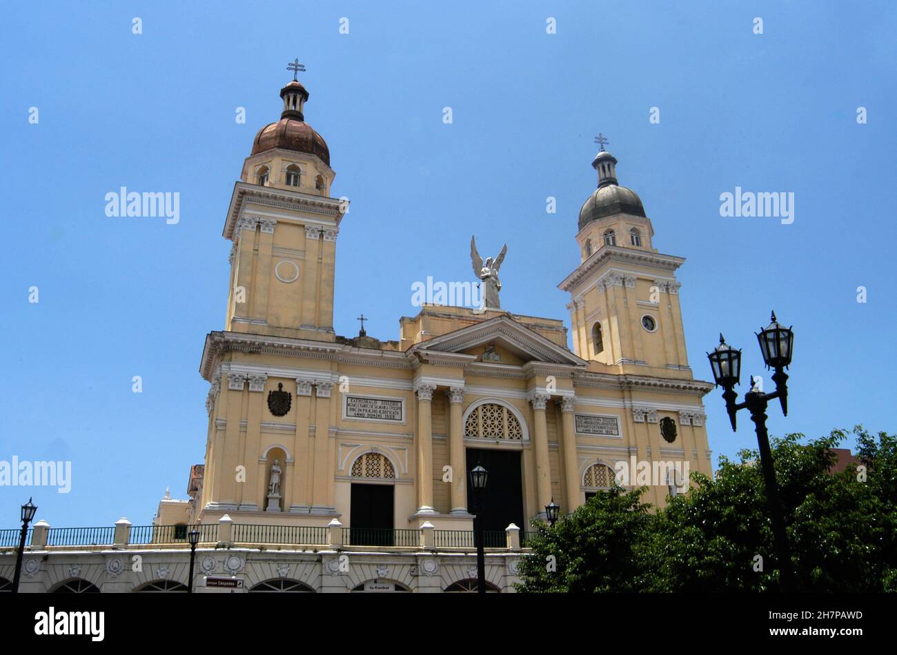 Cattedrale di nostra Signora dell'Assunzione, Santiago, Cuba Foto Stock