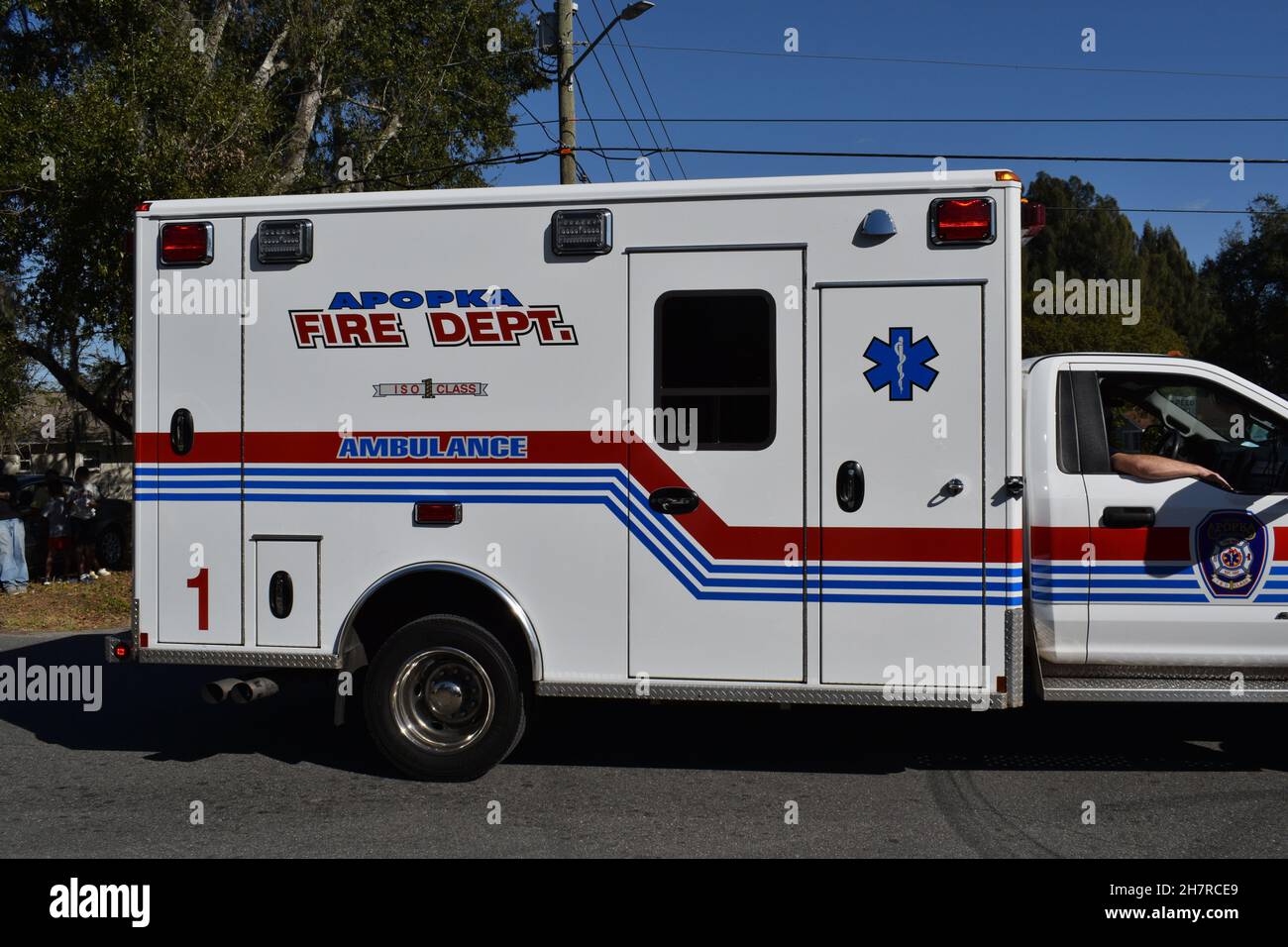 Apopka Florida Ambulance 18 gennaio 2021. Foto Stock