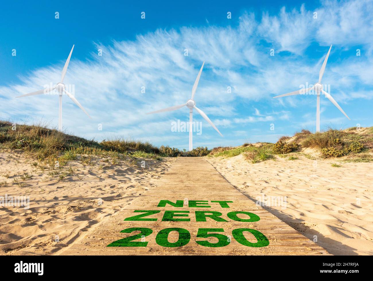 Concetto di riscaldamento globale cambiamento climatico zero netto 2050  immagini e fotografie stock ad alta risoluzione - Alamy
