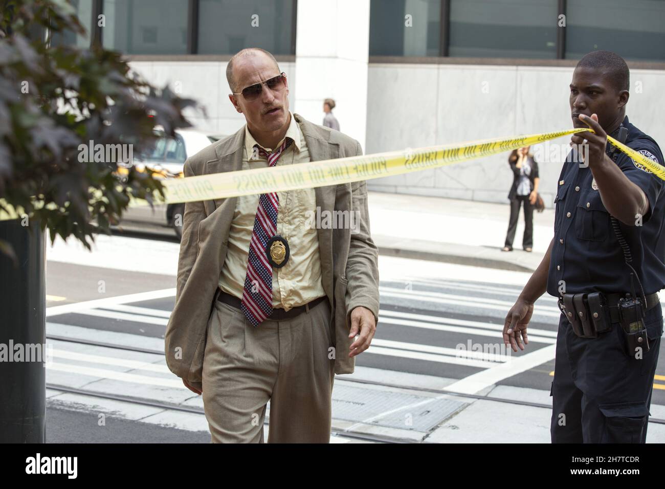 DATA DI RILASCIO: Febbraio 26, 2016 TITOLO: Triple 9 CASA DI PRODUZIONE: Open Road Films REGISTA: John Hillcoat TRAMA: Una banda di criminali e poliziotti corrotti piano l'assassinio di un ufficiale di polizia al fine di tirare fuori il loro più grande heist ancora attraverso la città STARRING: Casey Affleck, Chiwetel Ejiofor, Anthony Mackie. (Credit Image: © Open Road Films/Entertainment Pictures) Foto Stock