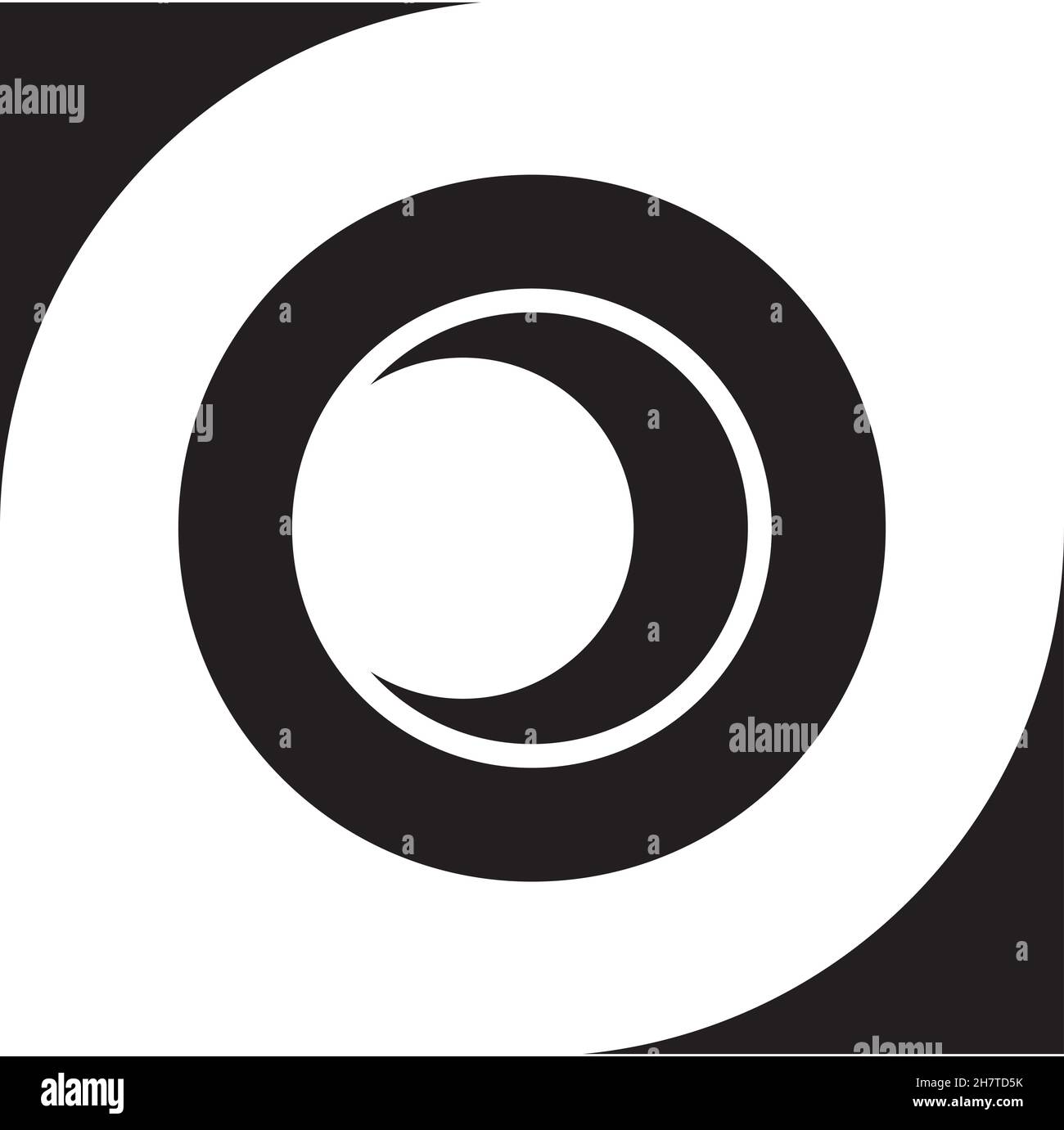 Sfondo astratto in bianco e nero, motivo vettoriale Illustrazione Vettoriale
