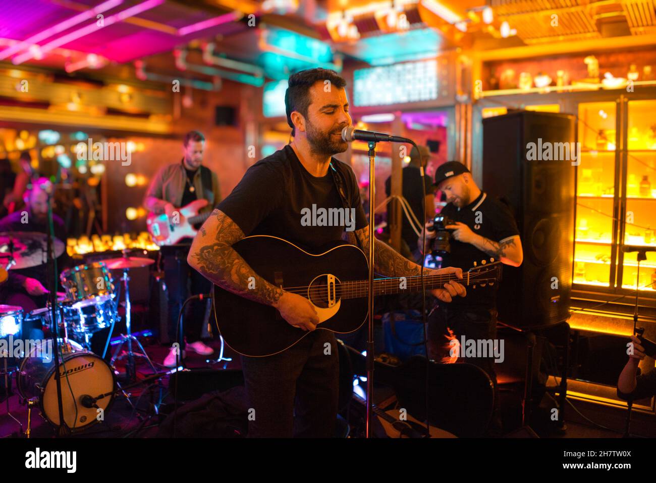 Franky Perez vive a Londra. Foto Stock
