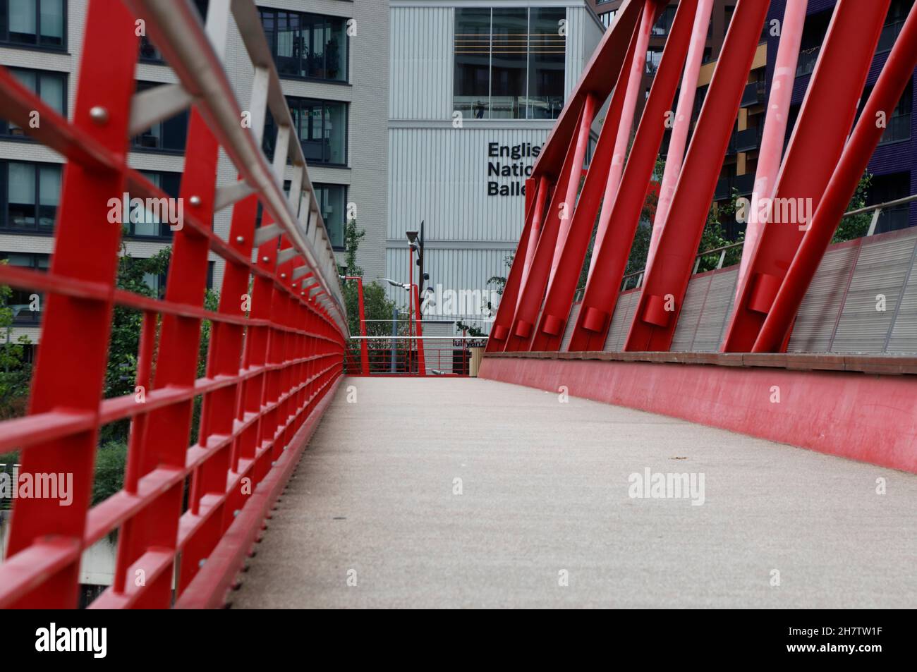 Italian National Ballet, Hopewell Square, London City Island, Londra, Regno Unito Foto Stock