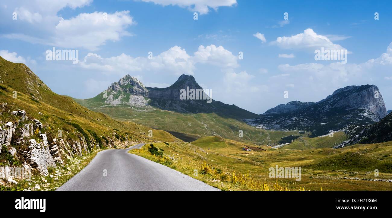 Parco Nazionale Durmitor in Montenegro Foto Stock