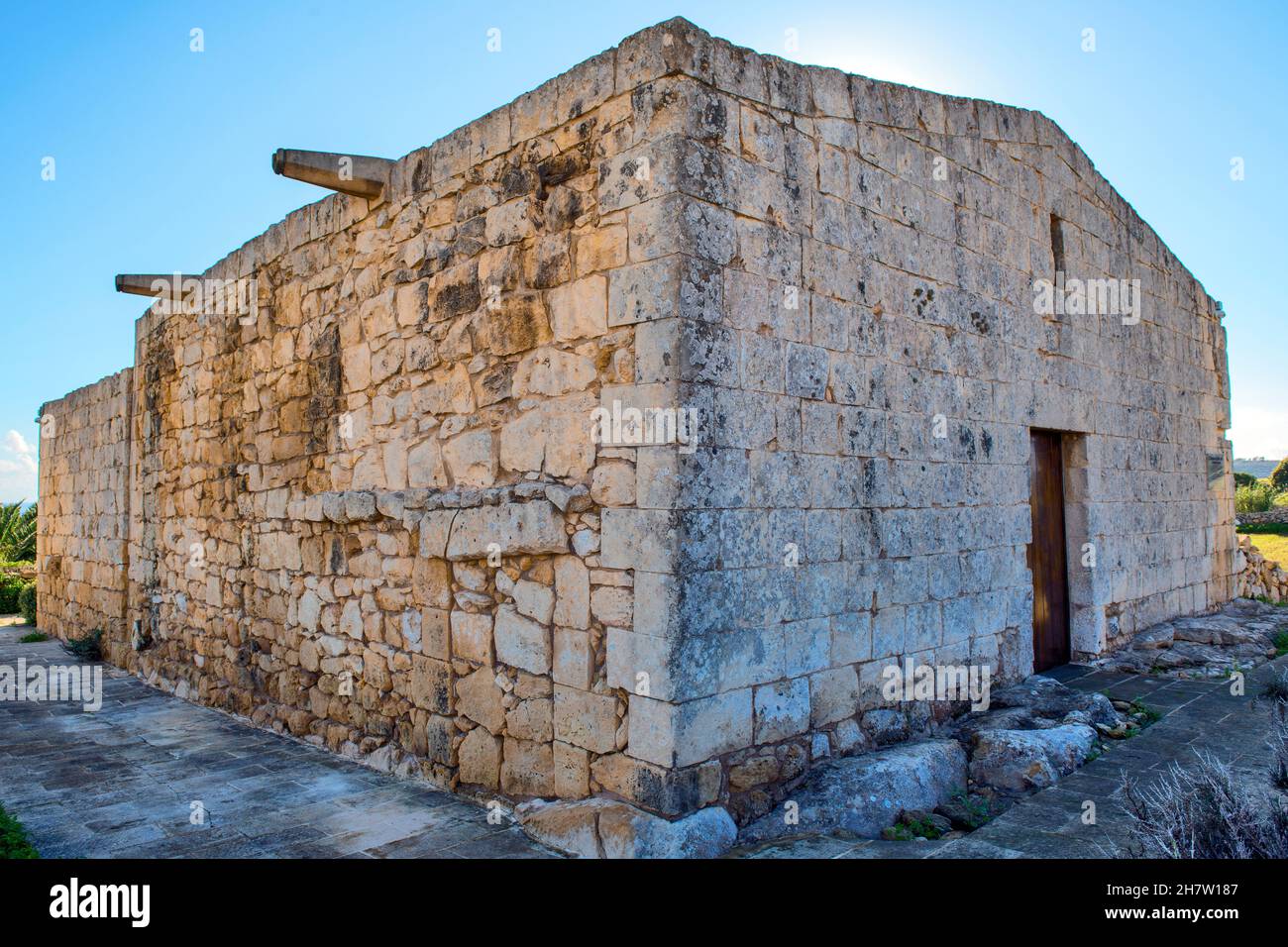 historische Kapelle von Heiliger HL. Cecilia Cäcilia, Cappella di Santa Cecilia, ix-Xewkija, Xemkija, Insel Gozo, Malta Foto Stock