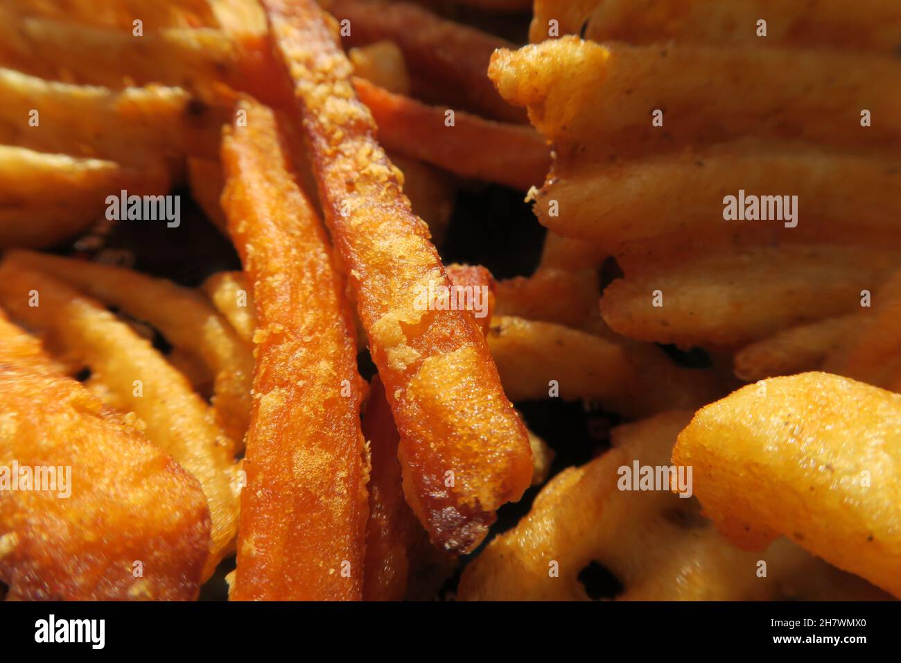 Patatine fritte Foto Stock