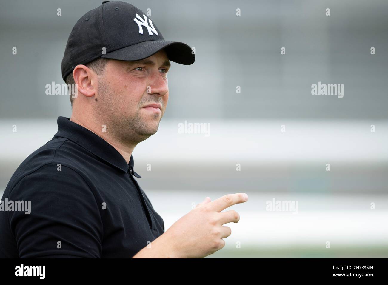 Foto del file datata 01-07-2020 di Olly Murphy, che sta considerando l'incontro inaugurale del Winter Million per Brewin'upastorm. Data di emissione: Giovedì 25 novembre 2021. Foto Stock