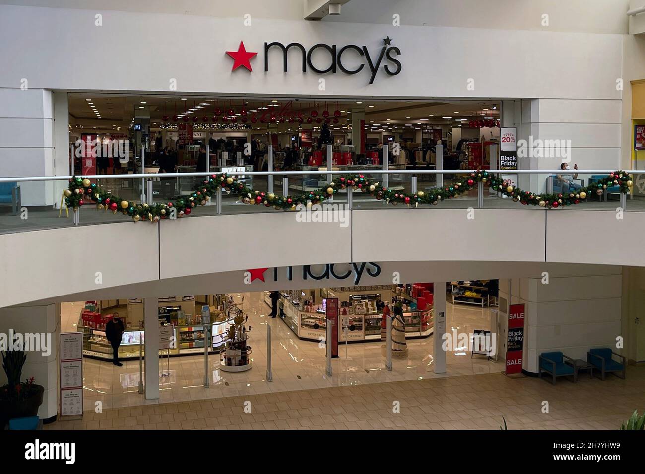 A Macy's Department Store presso i Negozi di MontebelloMonday, 8 novembre 2021, a Montebello, California. Foto Stock