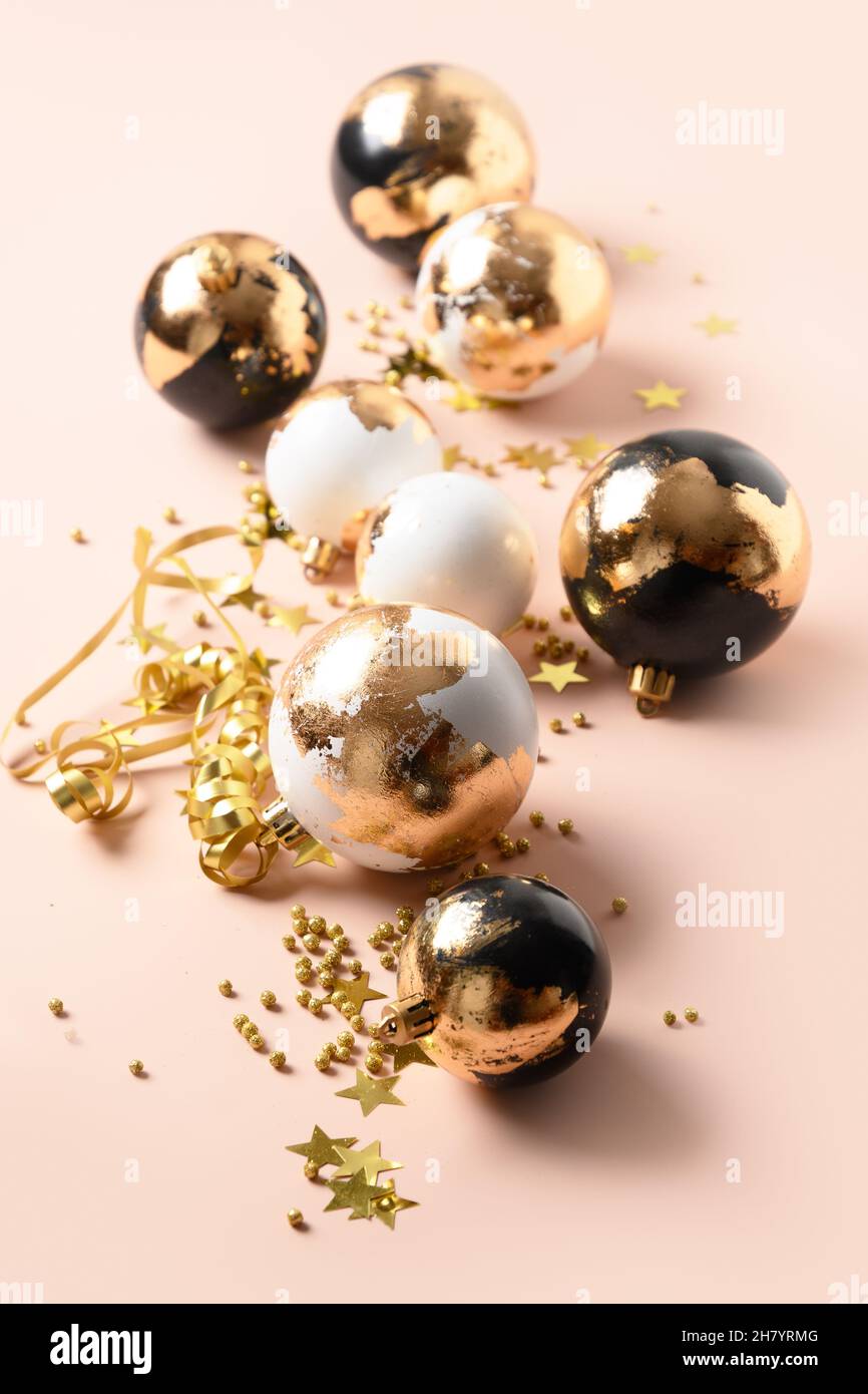Palline Di Natale Di Lusso Immagini e Fotos Stock - Alamy