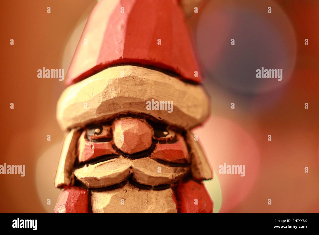 Legno di Babbo Natale Foto Stock