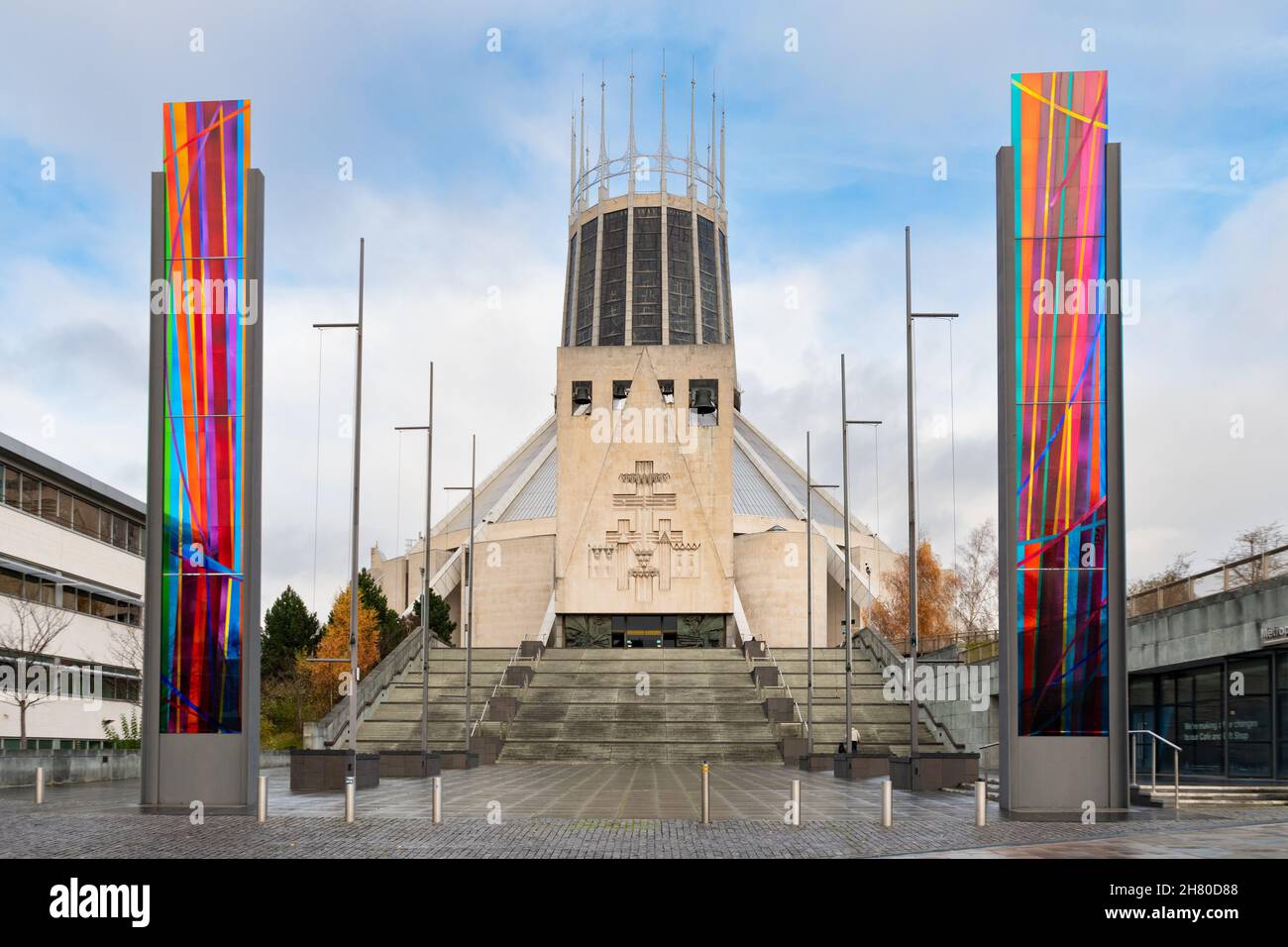Liverpool Metropolitan Cathedral, Liverpool, Merseyside England, Regno Unito Foto Stock