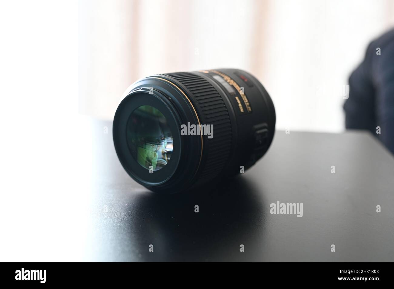 Nikon nikkor macro obiettivo f-mount Foto Stock