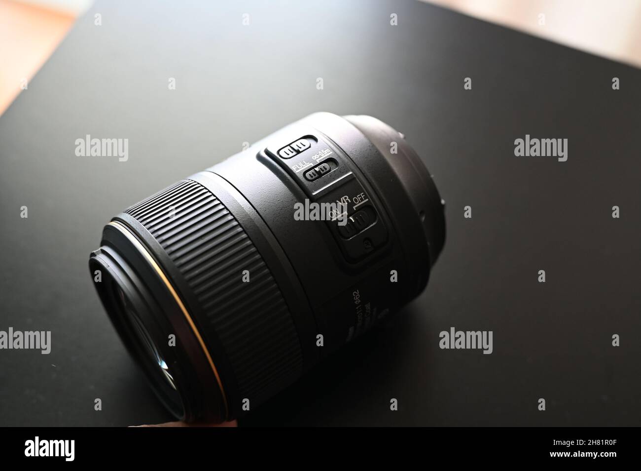 Nikon nikkor macro obiettivo f-mount Foto Stock