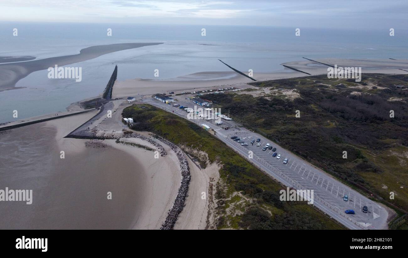 Berck, Pas de Calais, Piccardia, Francia nord-orientale Foto Stock