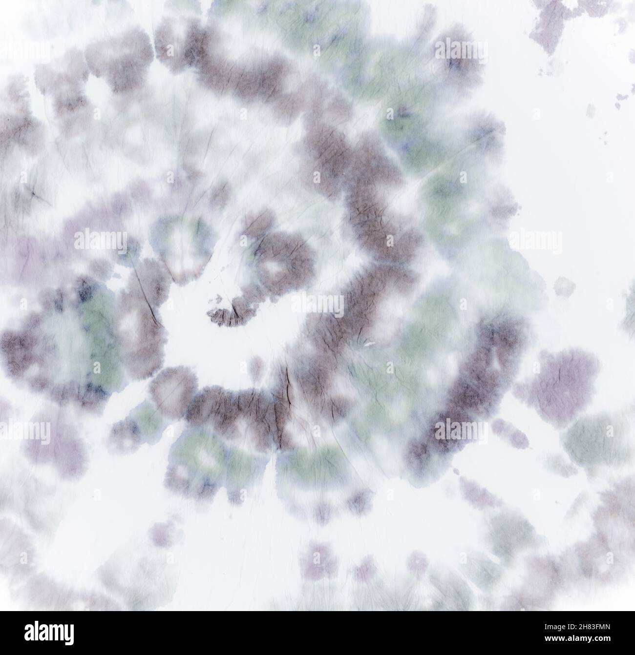 Tie Dye background (Tie Dye background Stampa batik nero. Amore Foto Stock