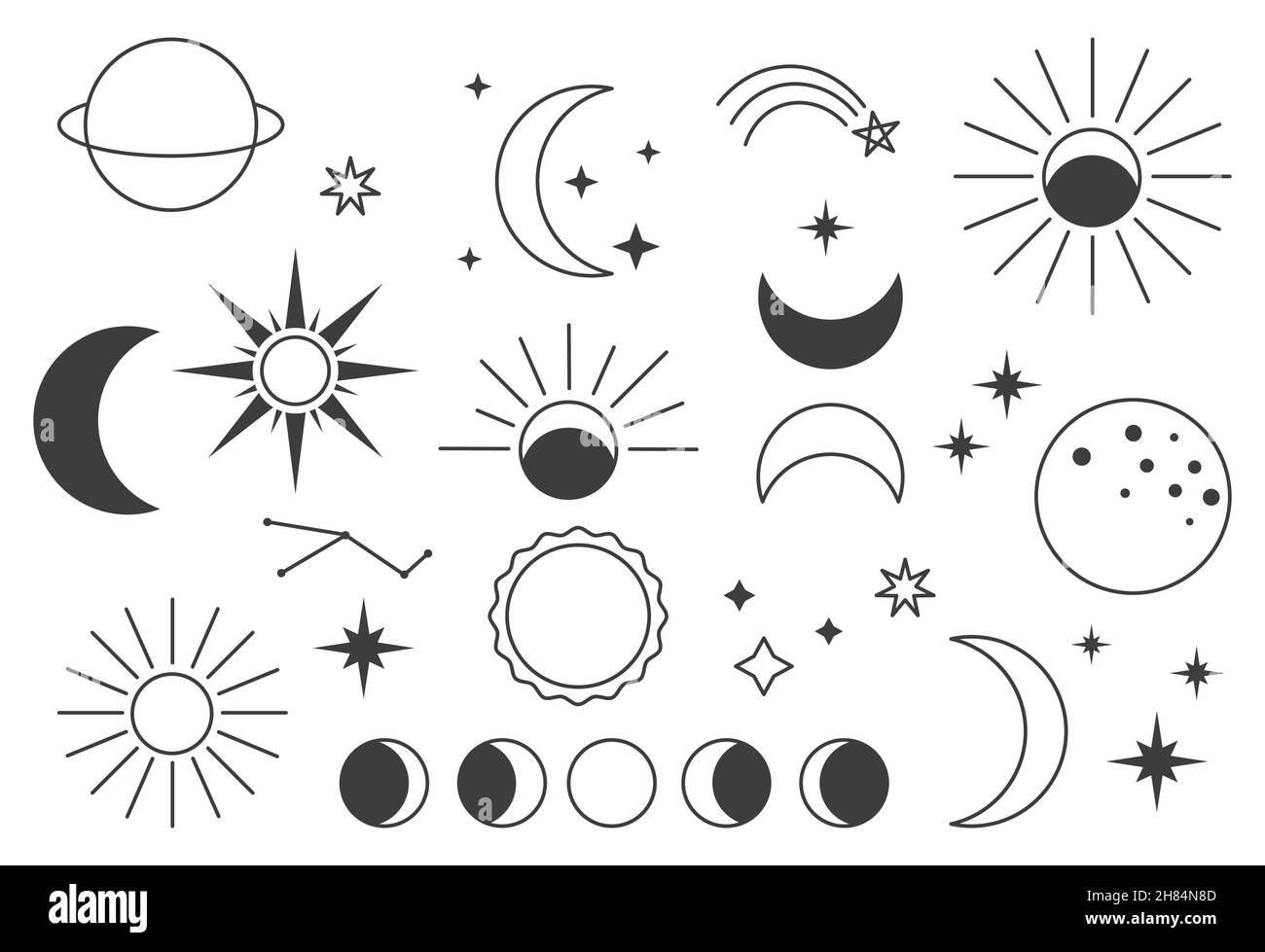 Energia solare il concetto di sistema Illustrazione Vettoriale