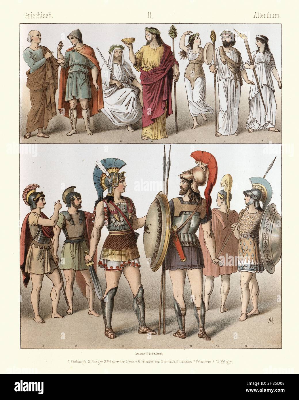 Costumi di moda della Grecia antica greco filosofo hamburger