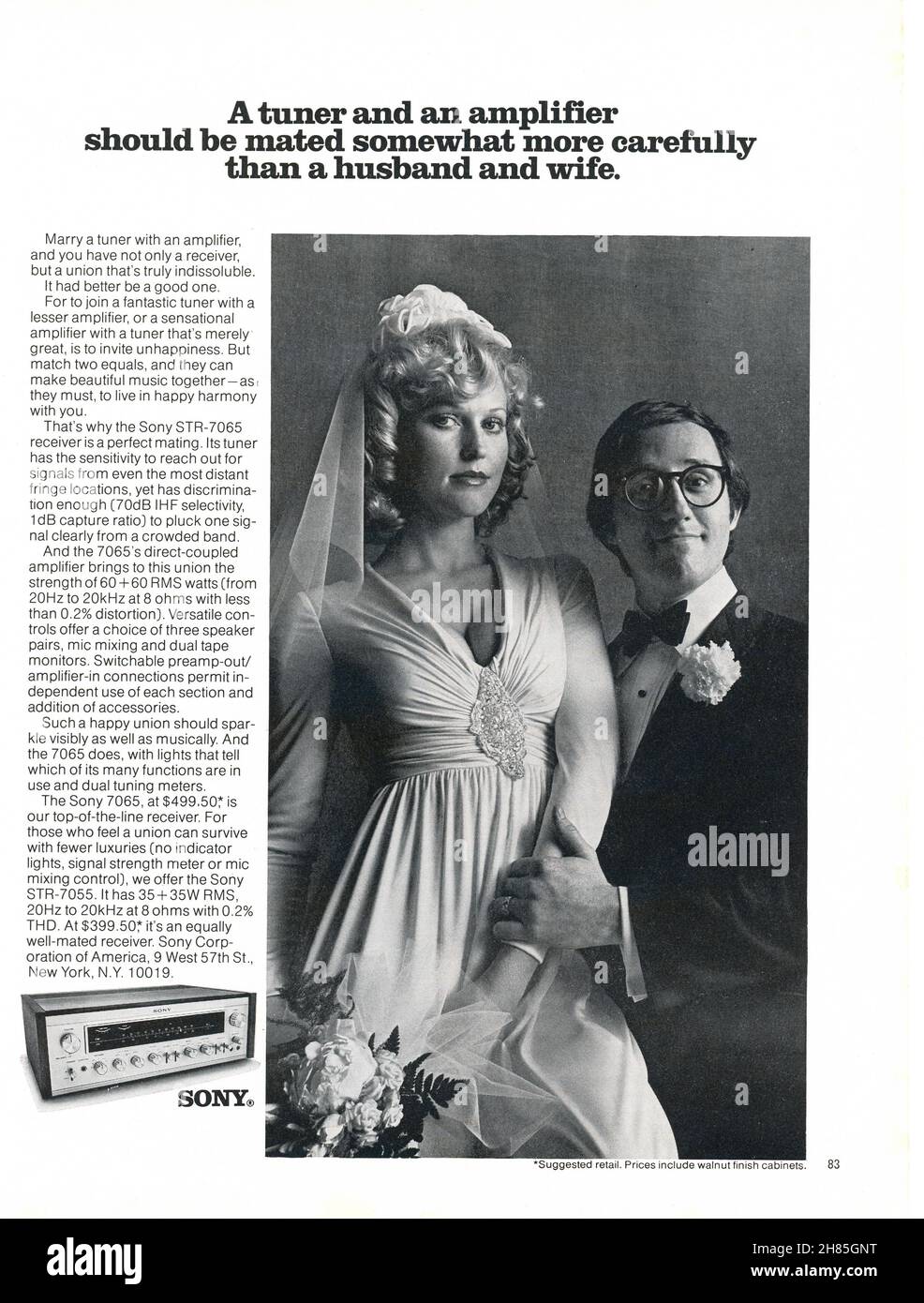 Settembre 1973 'Playboy' rivista pubblicità, USA Foto Stock