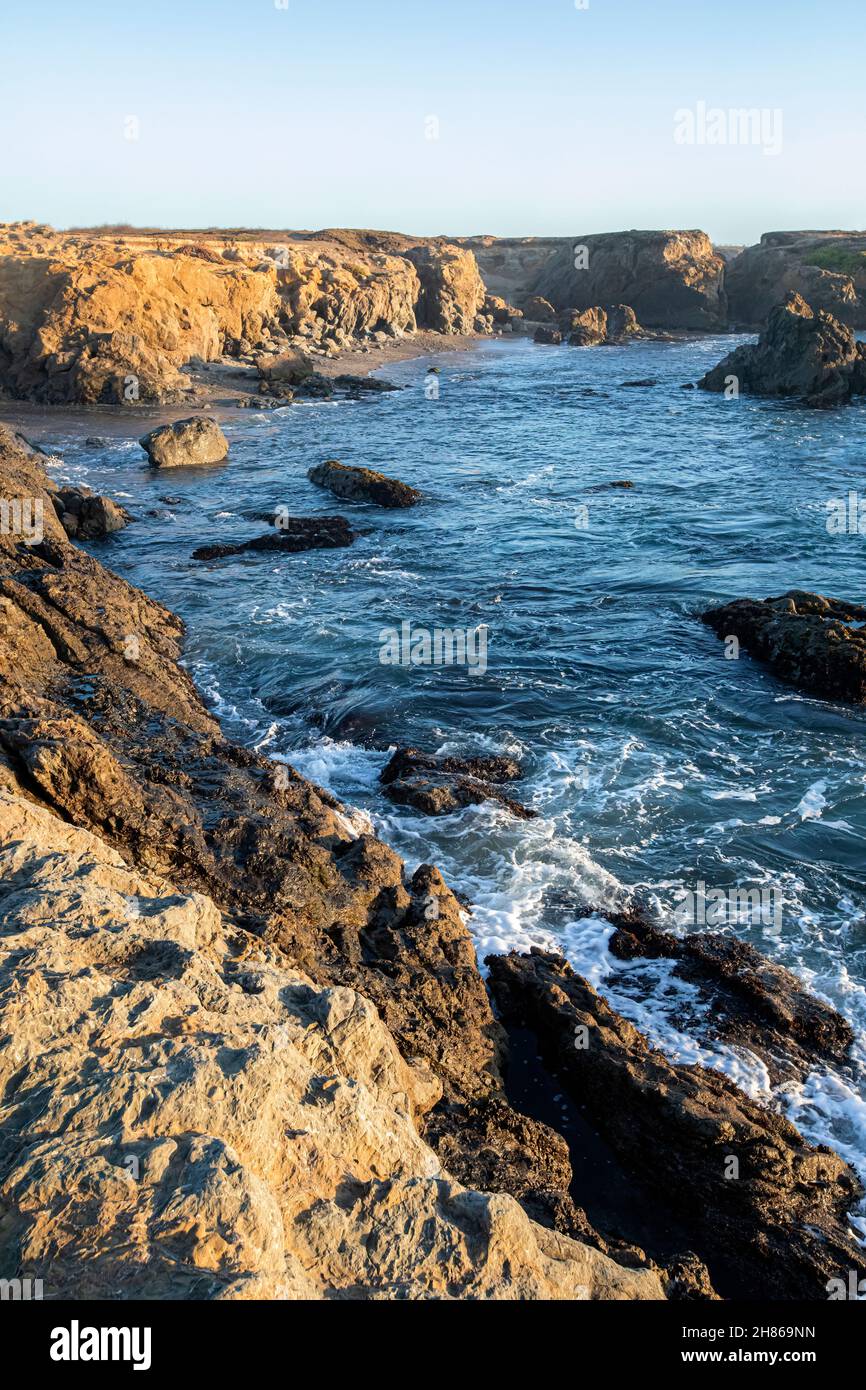 Glass Beach, Fort Bragg, Mendocino County, California, USA Foto Stock