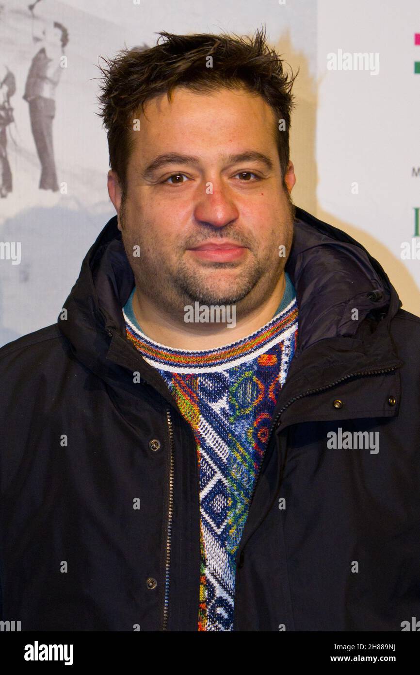 Torino, Italia. 27 novembre 2021. Emanuele Scaringi è ospite del Torino Film Festival 2021. (Foto di Marco Destefanis/Pacific Press/Sipa USA) (Foto di Marco Destefanis/Pacific Press/Sipa USA) Credit: Sipa USA/Alamy Live News Foto Stock