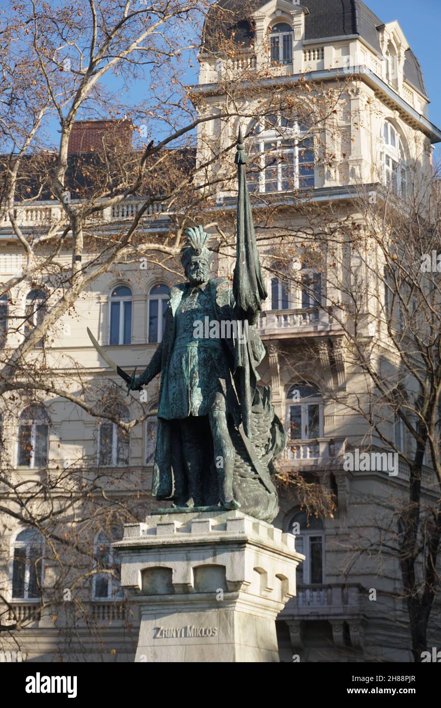 Statua ungherese Foto Stock