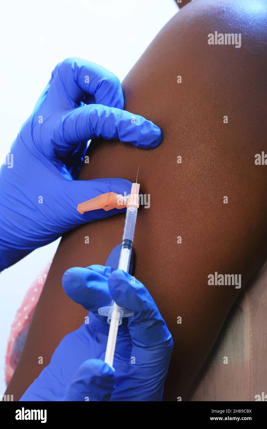 Vaccinazione Foto Stock