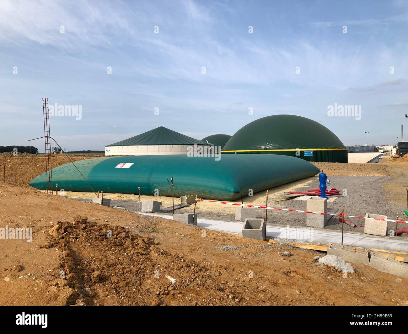 Methaniser in piccardia Foto Stock